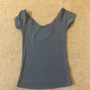 Wild Fable Slate Blue Short Sleeve Tee